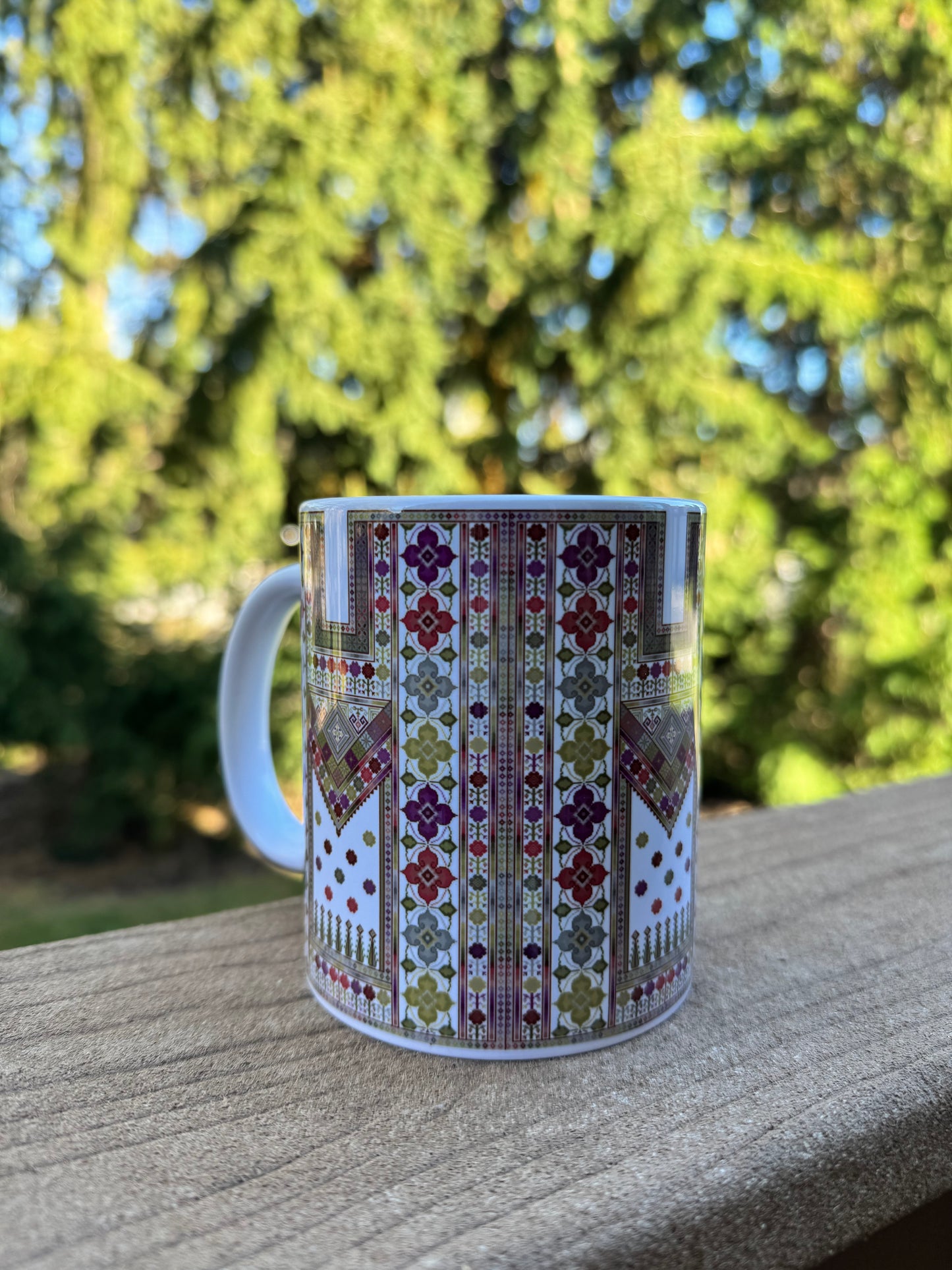 Sitti's Bloom of Palestine Qabba Mug