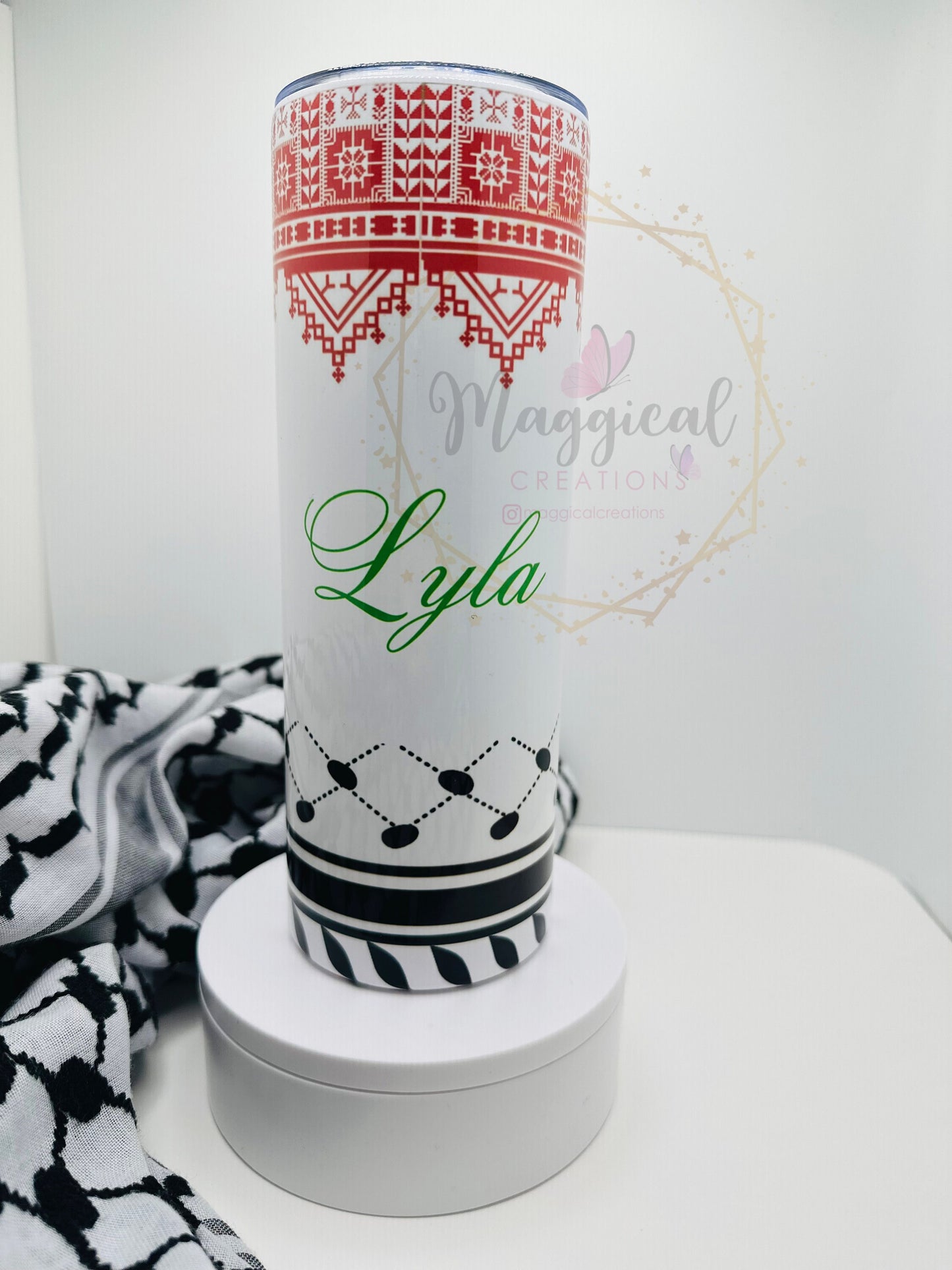Tatreez/Kuffiyah Tumbler
