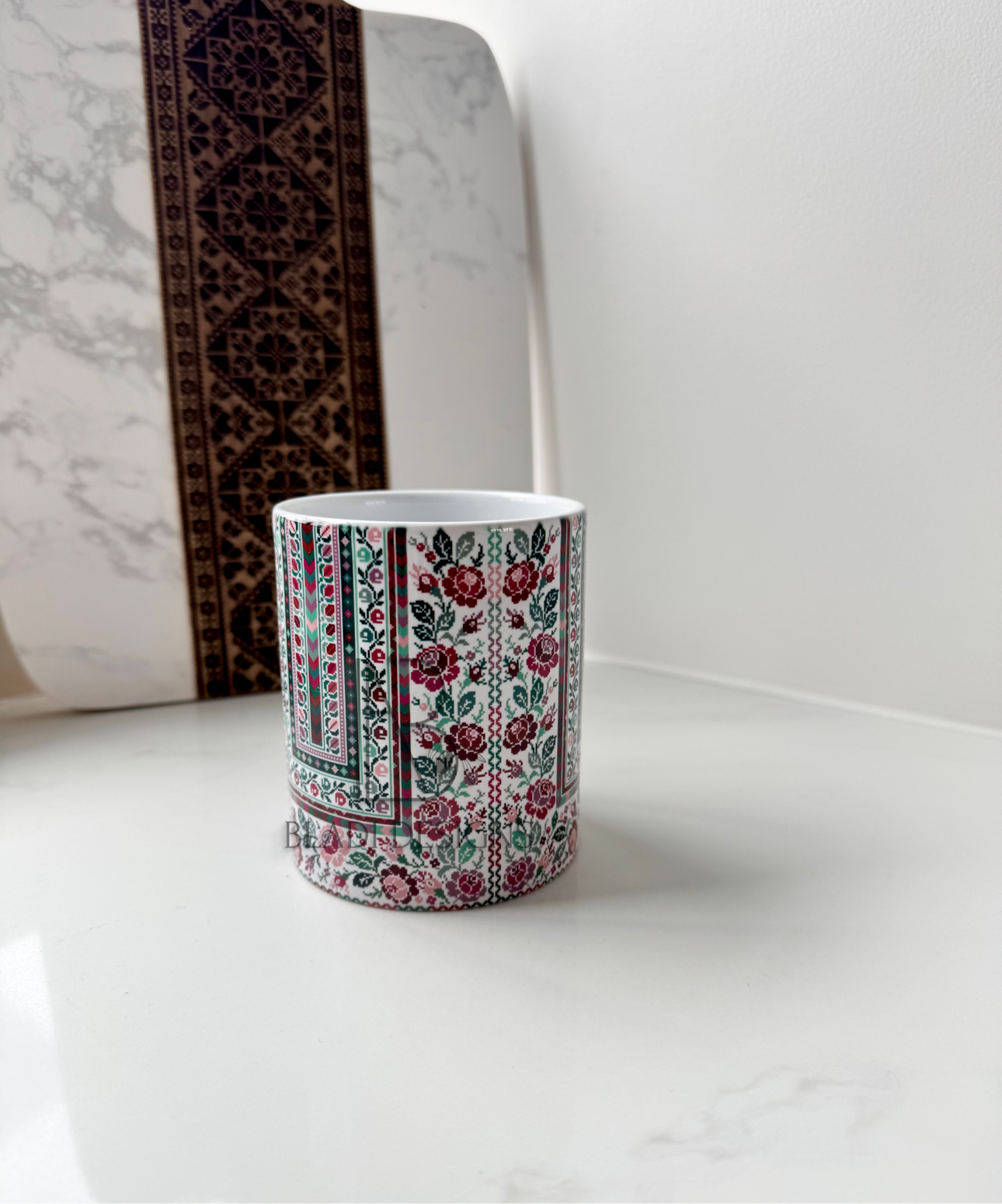 Sitti’s Purple/Green Tatreez Thob Mug