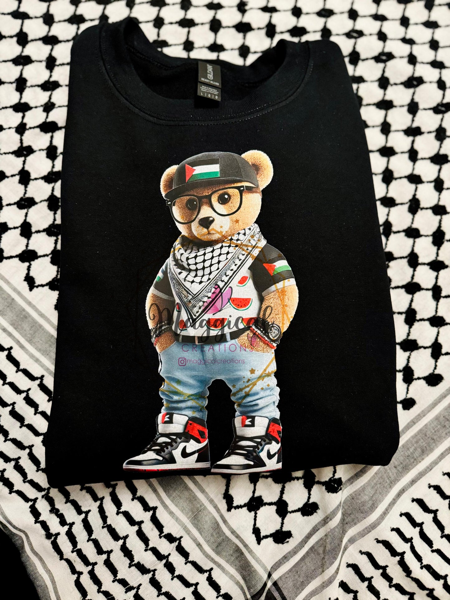 Abu Dub Palestine/Watermelon Hoodie