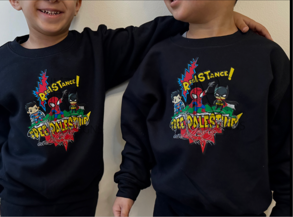 Superheroes Resistance Hoodie