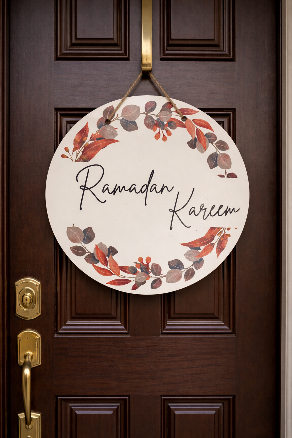 Ramadan Kareem Door Sign