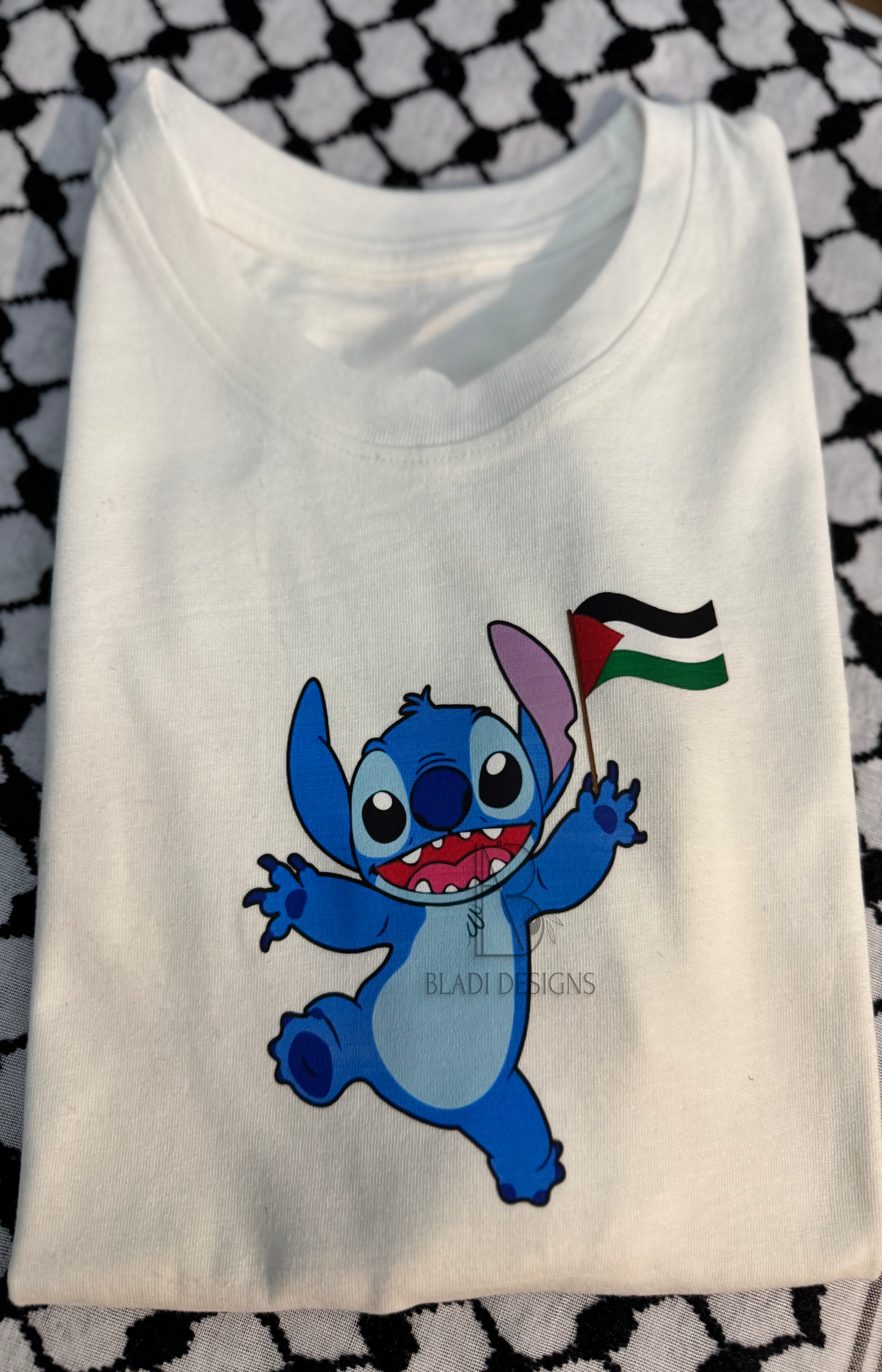 Stitch stands with Palestine Hoodie