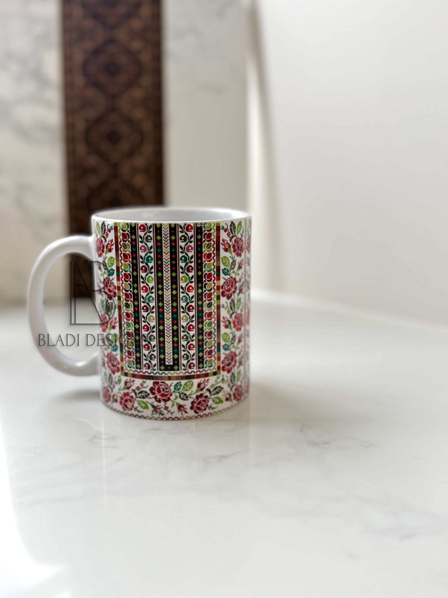 Sitti's Fall Tatreez Thob Mug