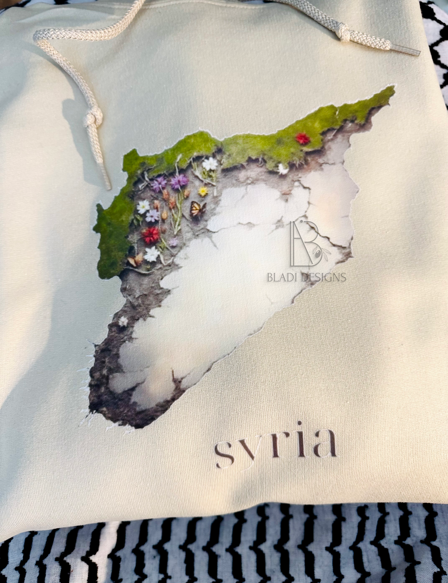 Syria will Bloom Hoodie