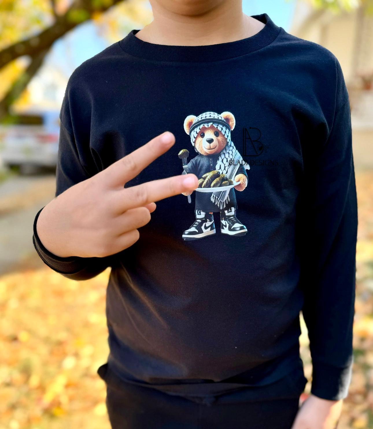 Abu Dub Dawali/Grape leaves Crewneck Sweatshirt
