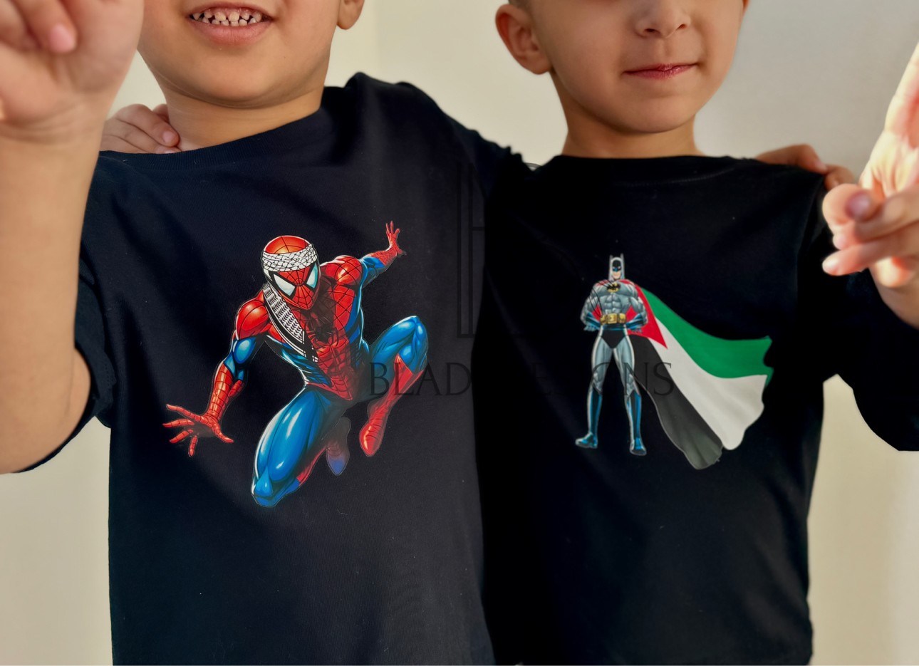 Batman stands with Palestine Crewneck Sweatshirt