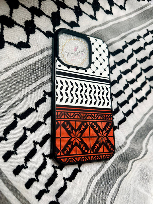 Palestine Kuffiyah/ Tatreez Style Phone Case