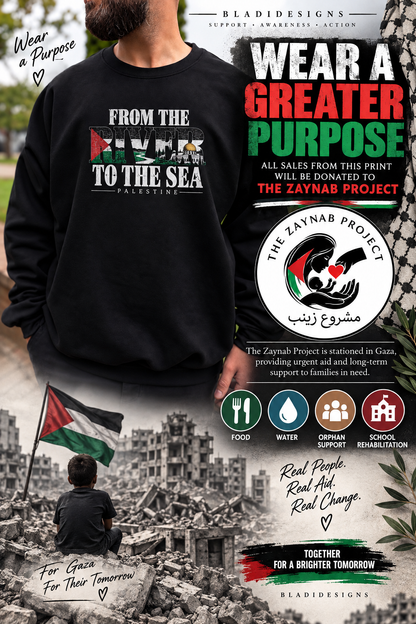 From The River To The Sea T-shirt (donation)