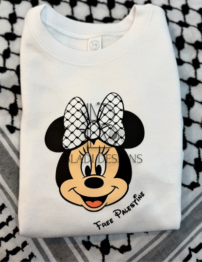 Minnie Mouse Palestine Sweatshirt