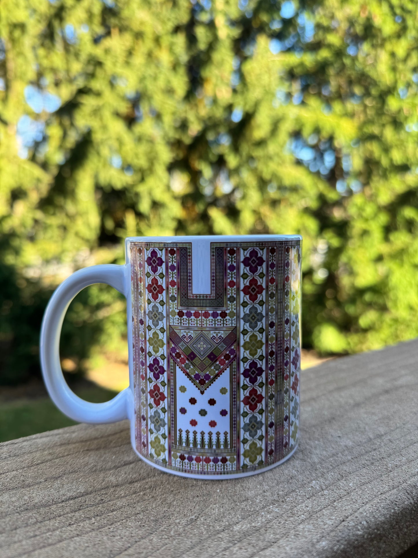 Sitti's Bloom of Palestine Qabba Mug