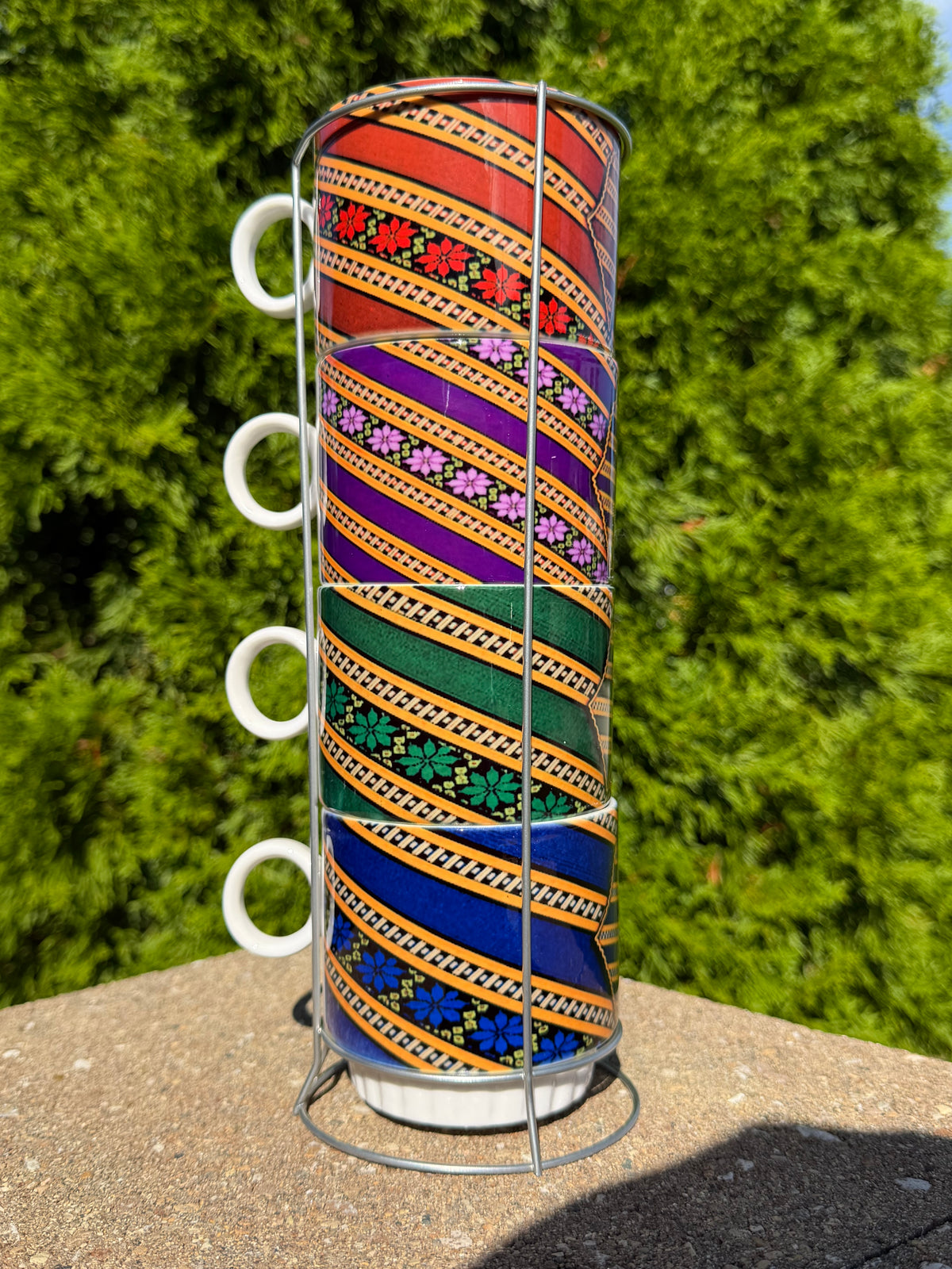 Kashmir x Tatreez Stackable Cups