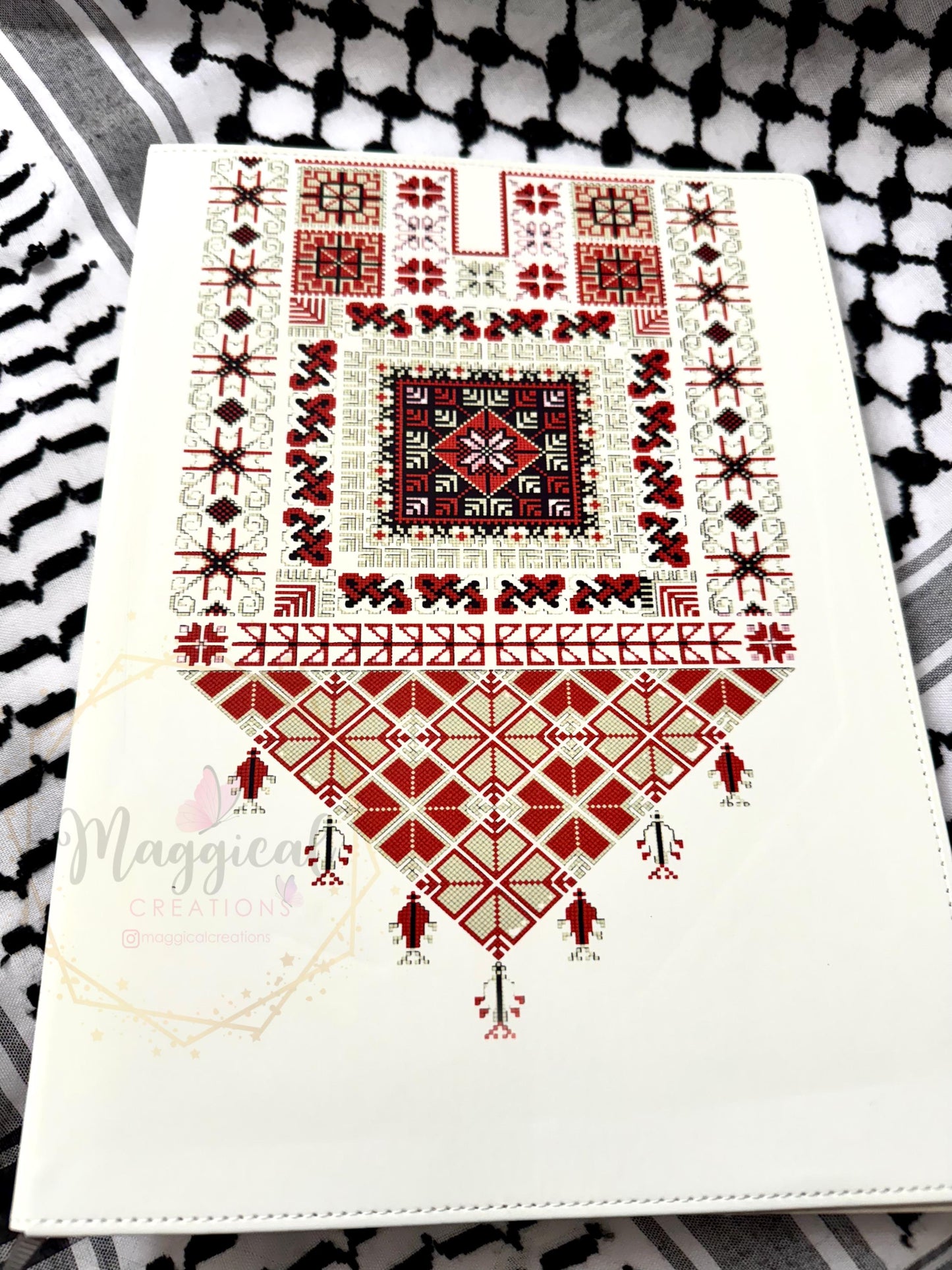 Palestine Thob Inspired Tatreez Journal