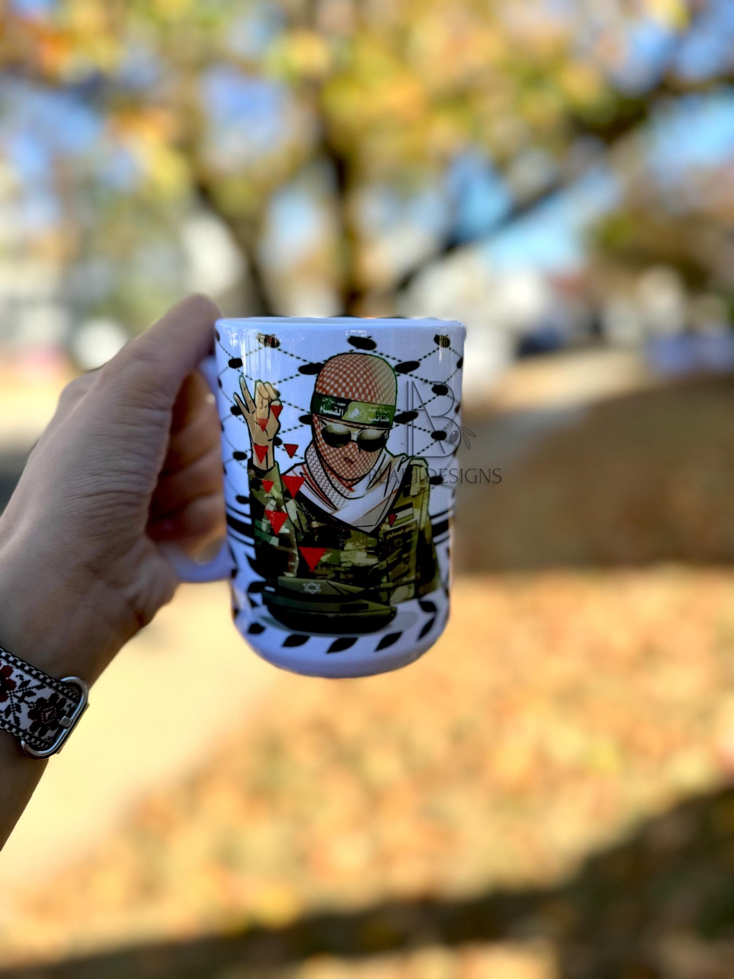 Salt Bae Palestine Mug