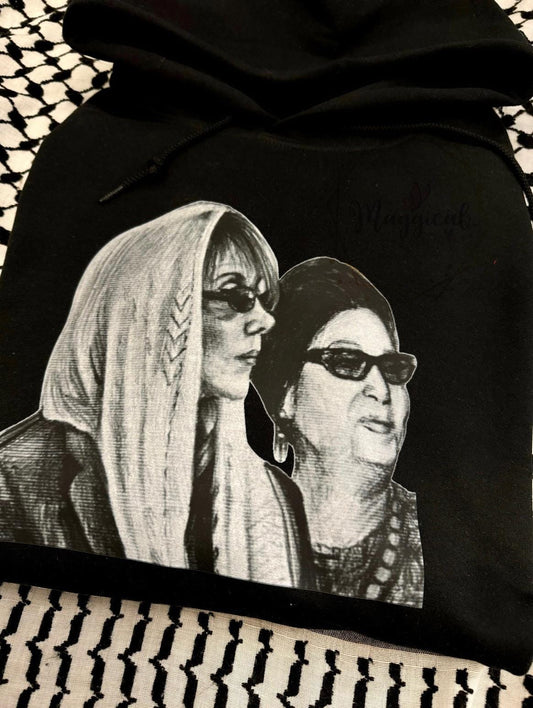 Um Kalthoom/ Fairouz Crewneck Sweatshirt
