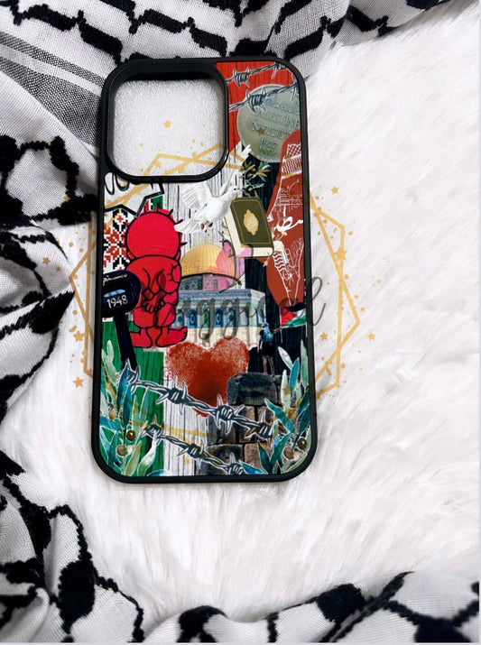 Palestine Scrapbook Style Phone Case