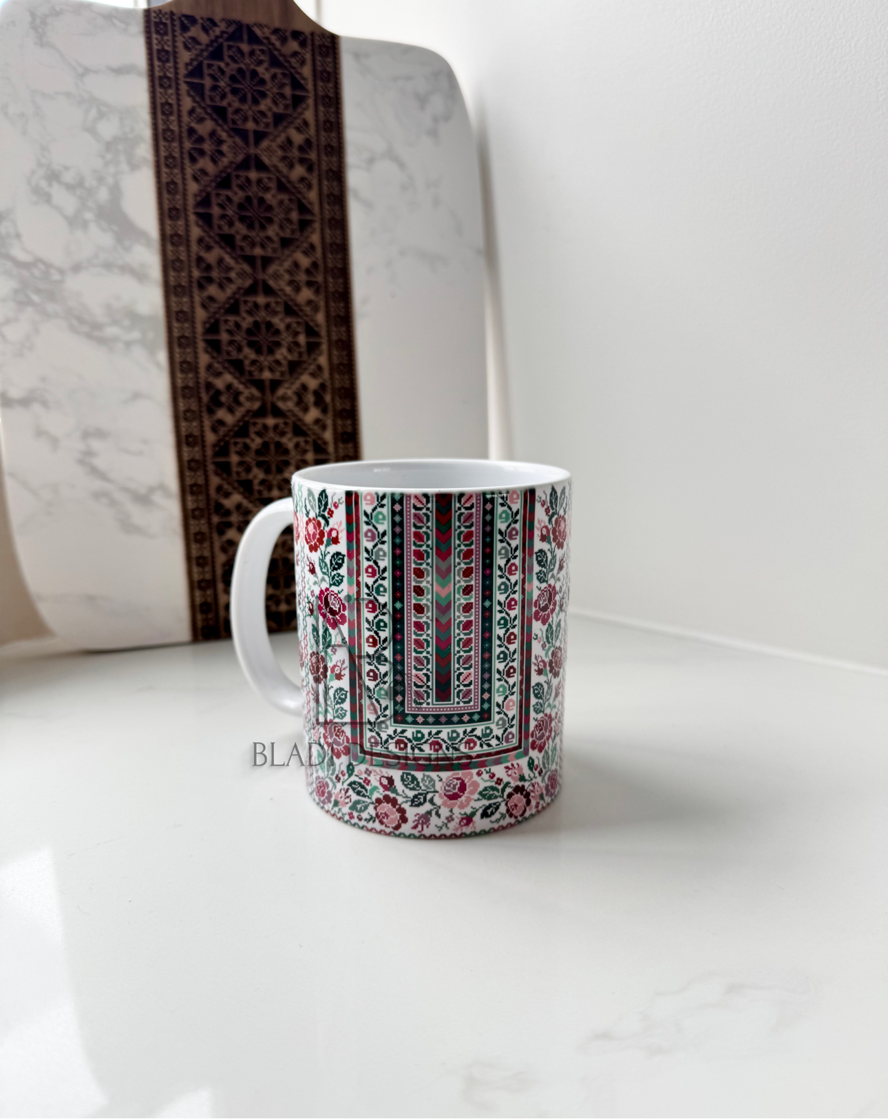 Sitti’s Purple/Green Tatreez Thob Mug