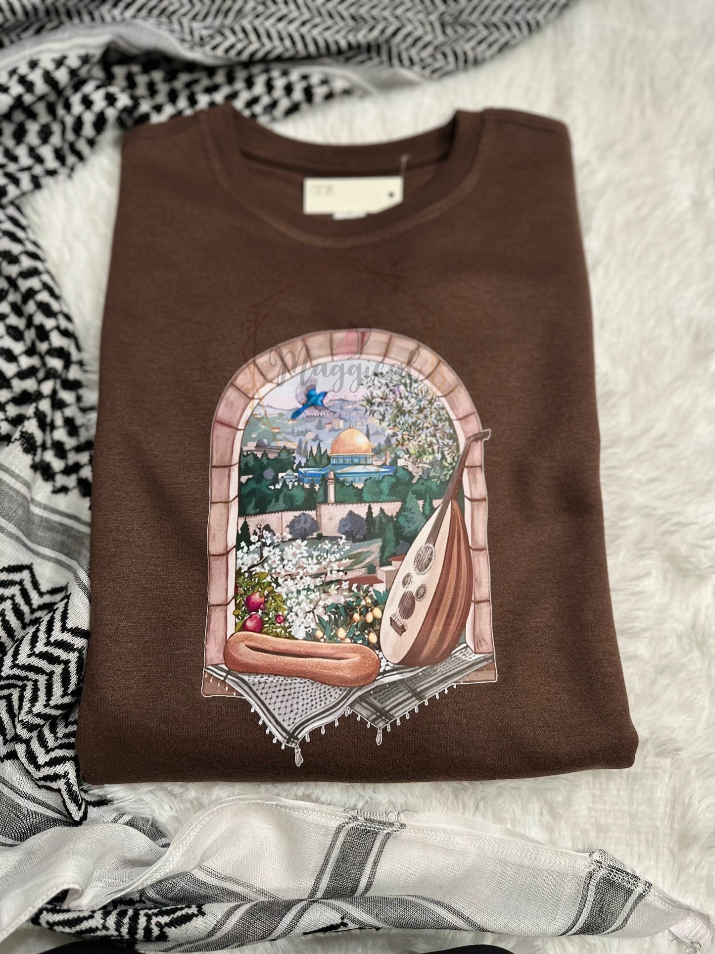 Palestine Home land Crewneck Sweatshirt