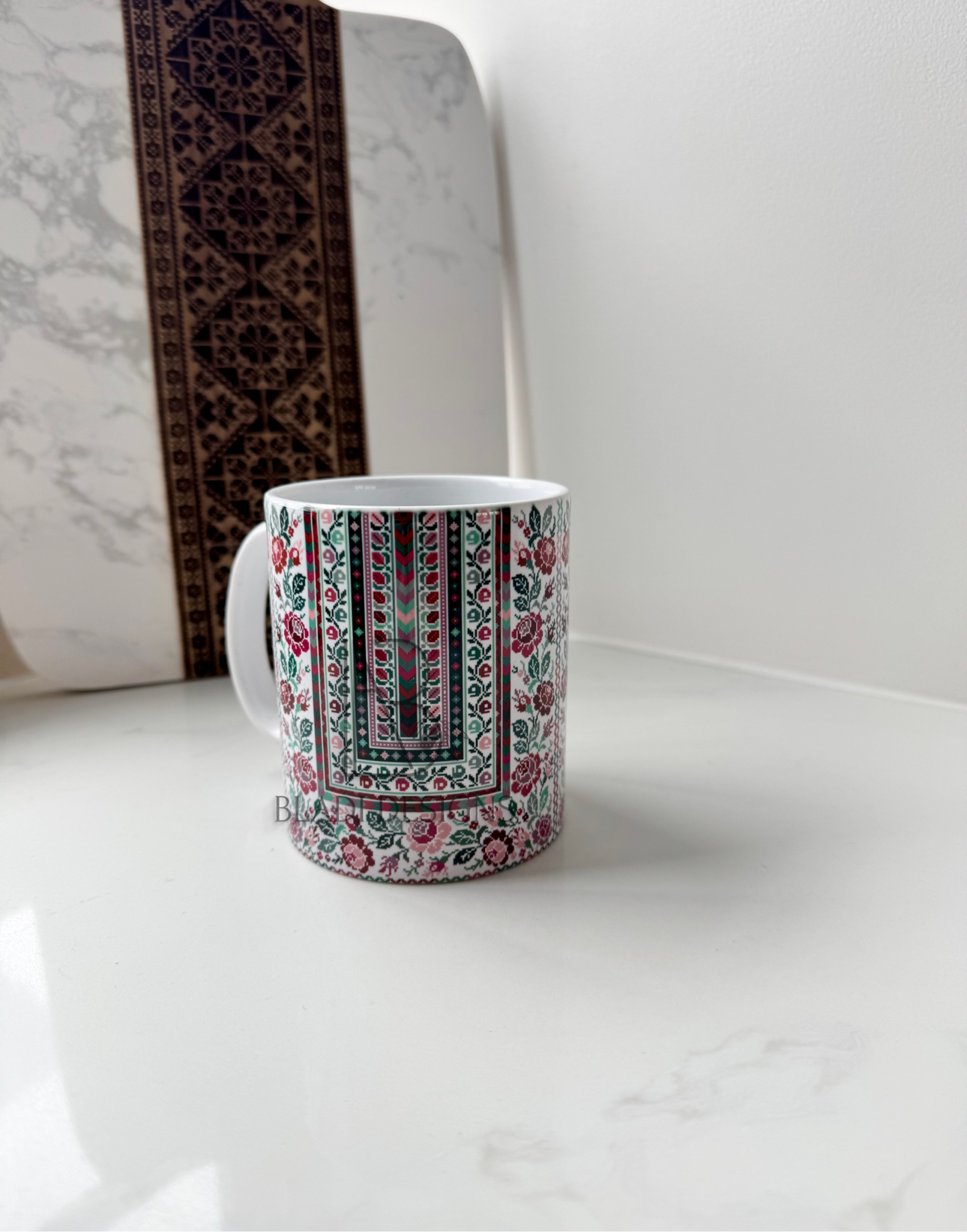 Sitti’s Purple/Green Tatreez Thob Mug