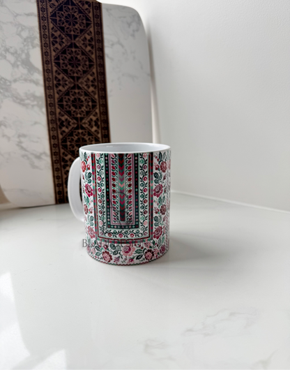 Sitti’s Purple/Green Tatreez Thob Mug