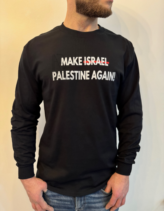 Make israel Palestine Again Crewneck Sweatshirt