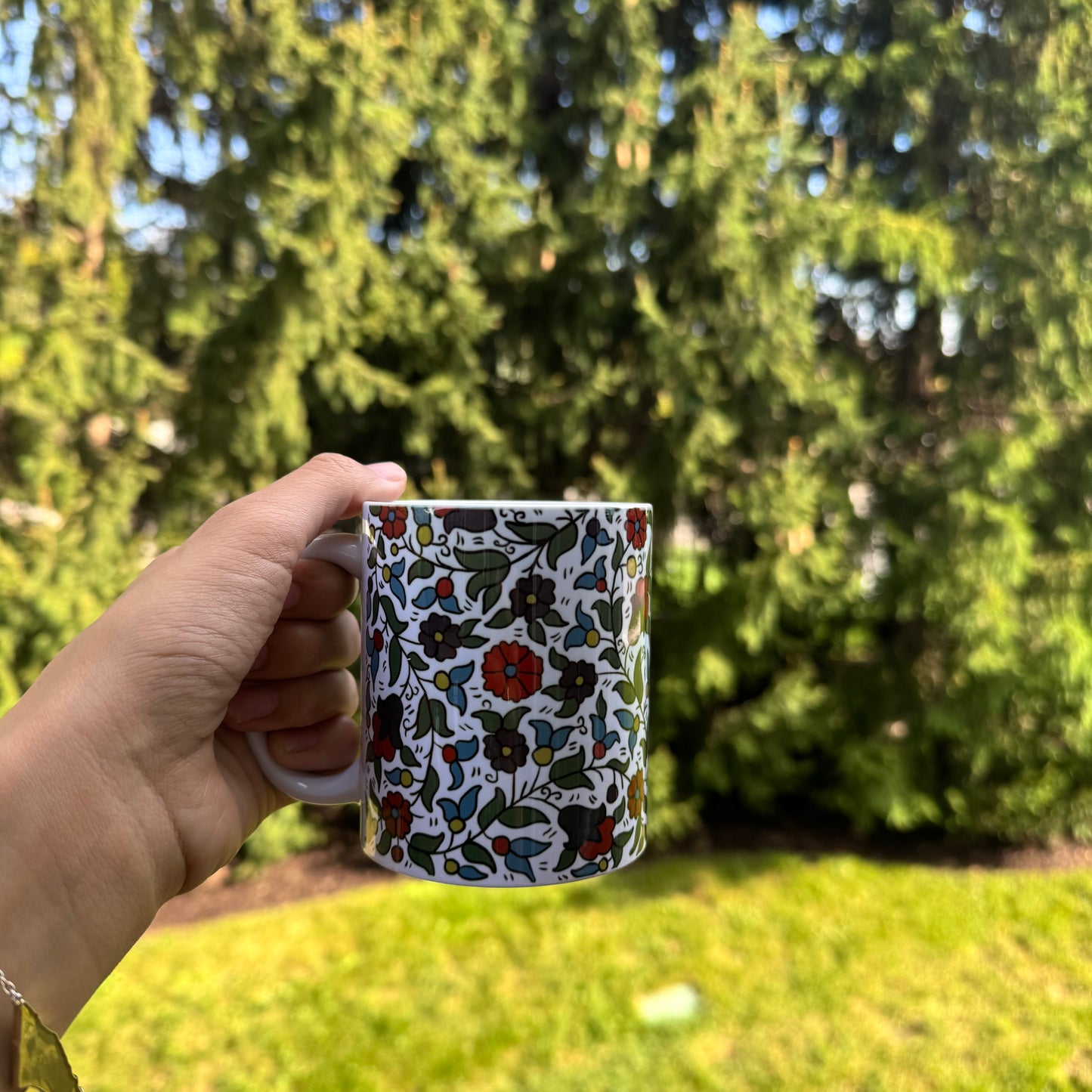 Khalili Hebron Tile Mugs