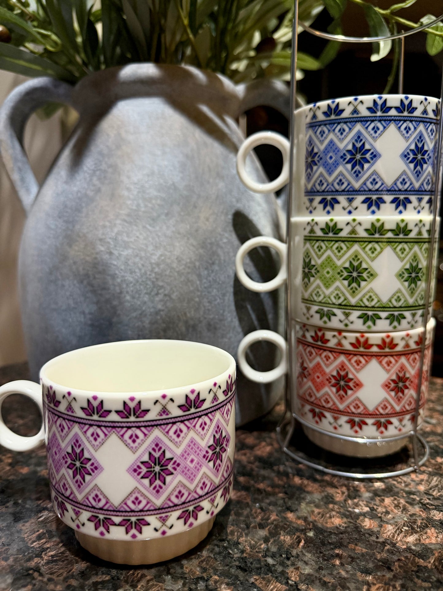 Stackable cups