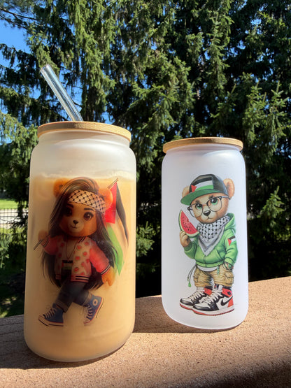 Palestine Bear Libby Cups