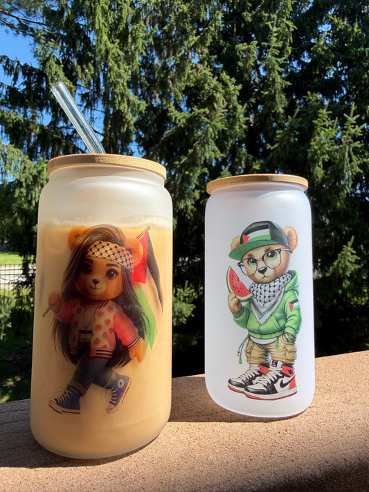 Palestine Bear Libby Cups
