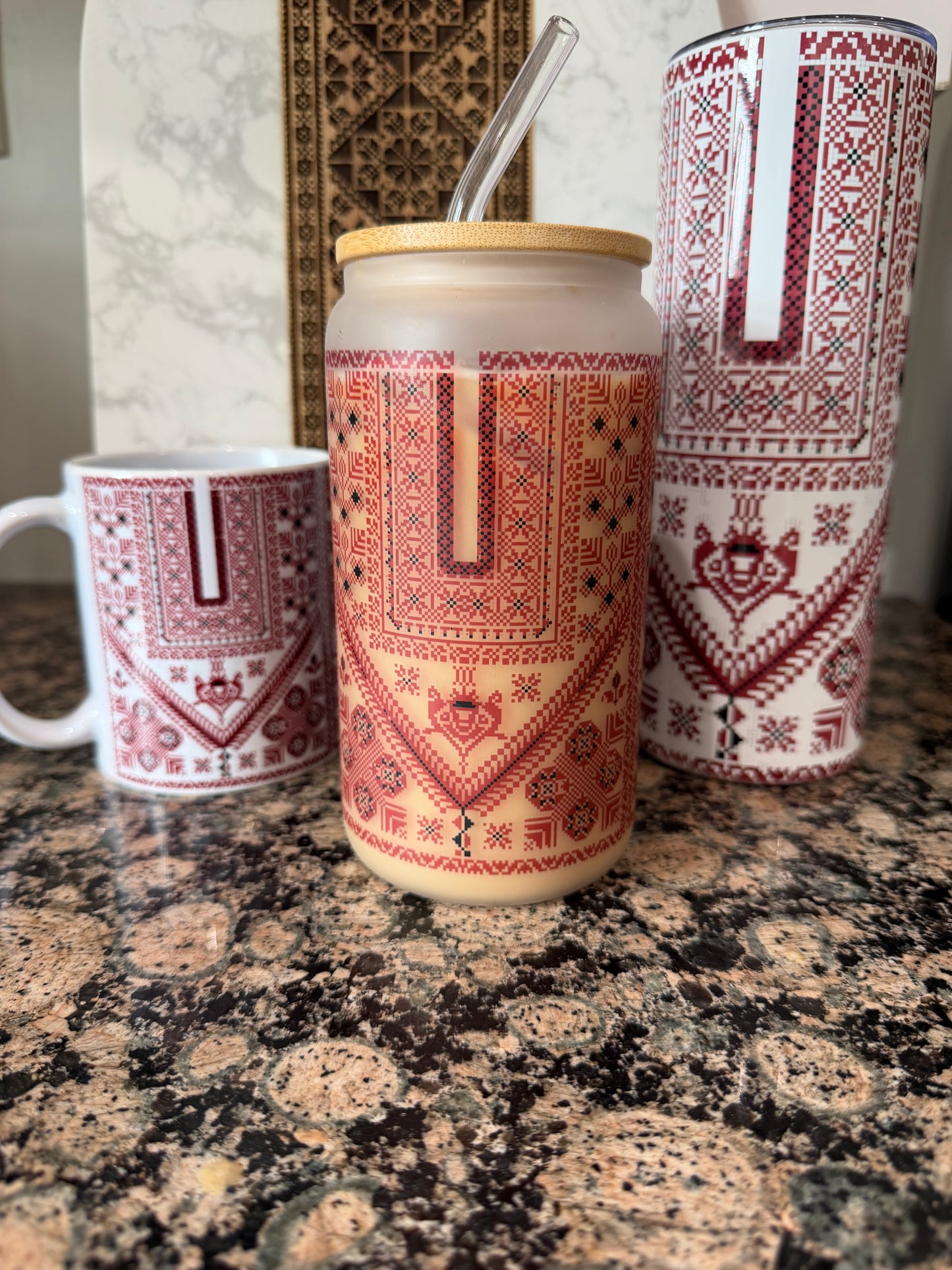Sitti's Ramallah Qabba Iced Coffee Cup