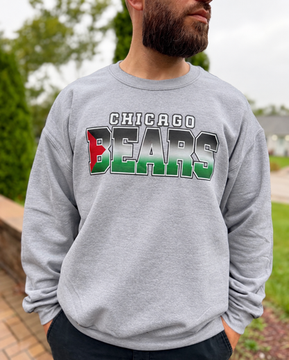 Chicago Bears Ombre Crewneck Sweatshirt