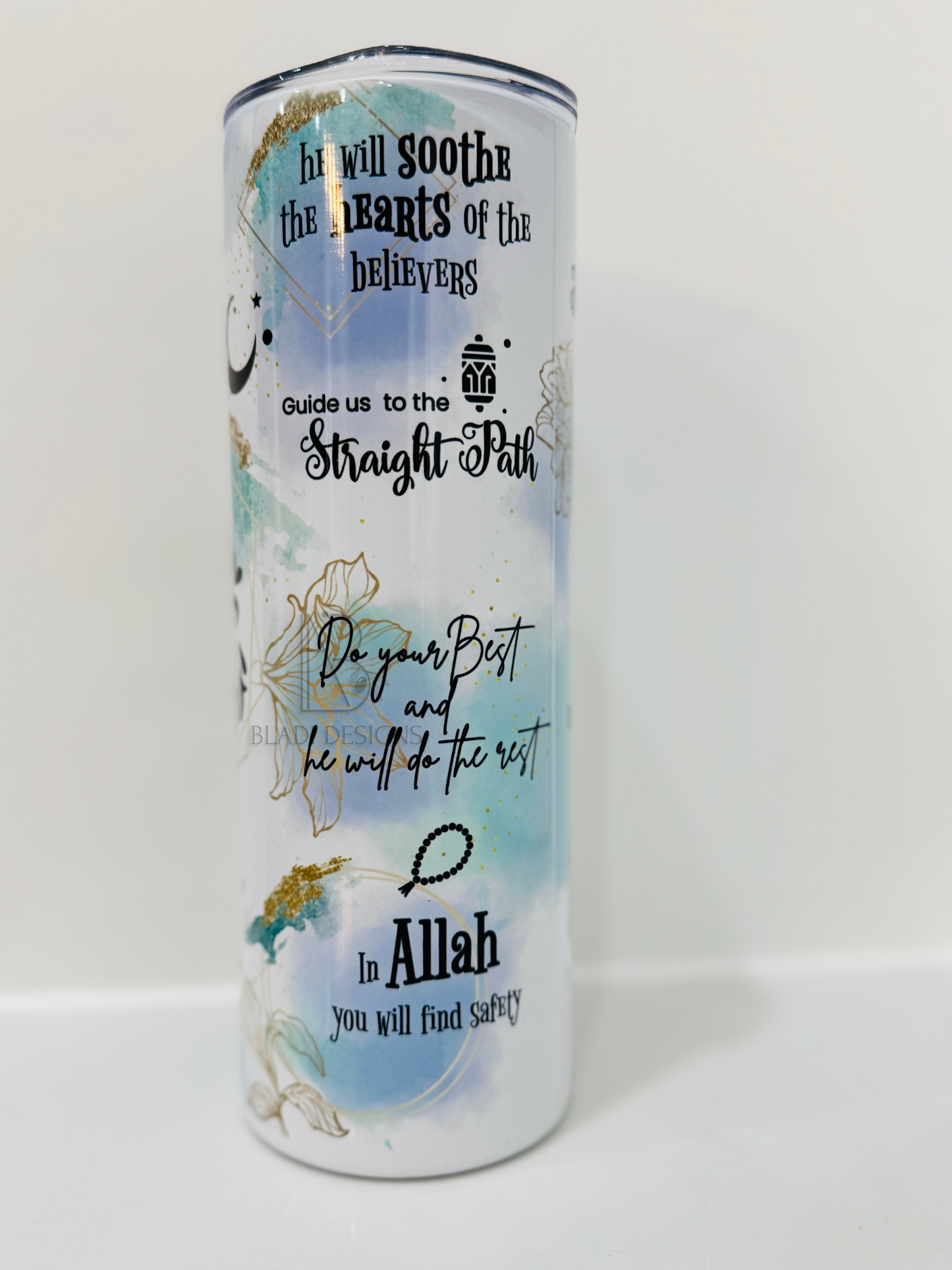 Blue Islamic Tumbler