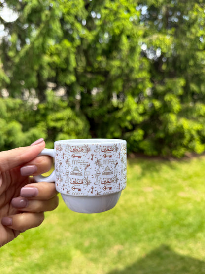 Palestine stackable cups