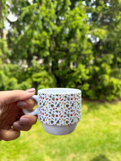 Palestine stackable cups