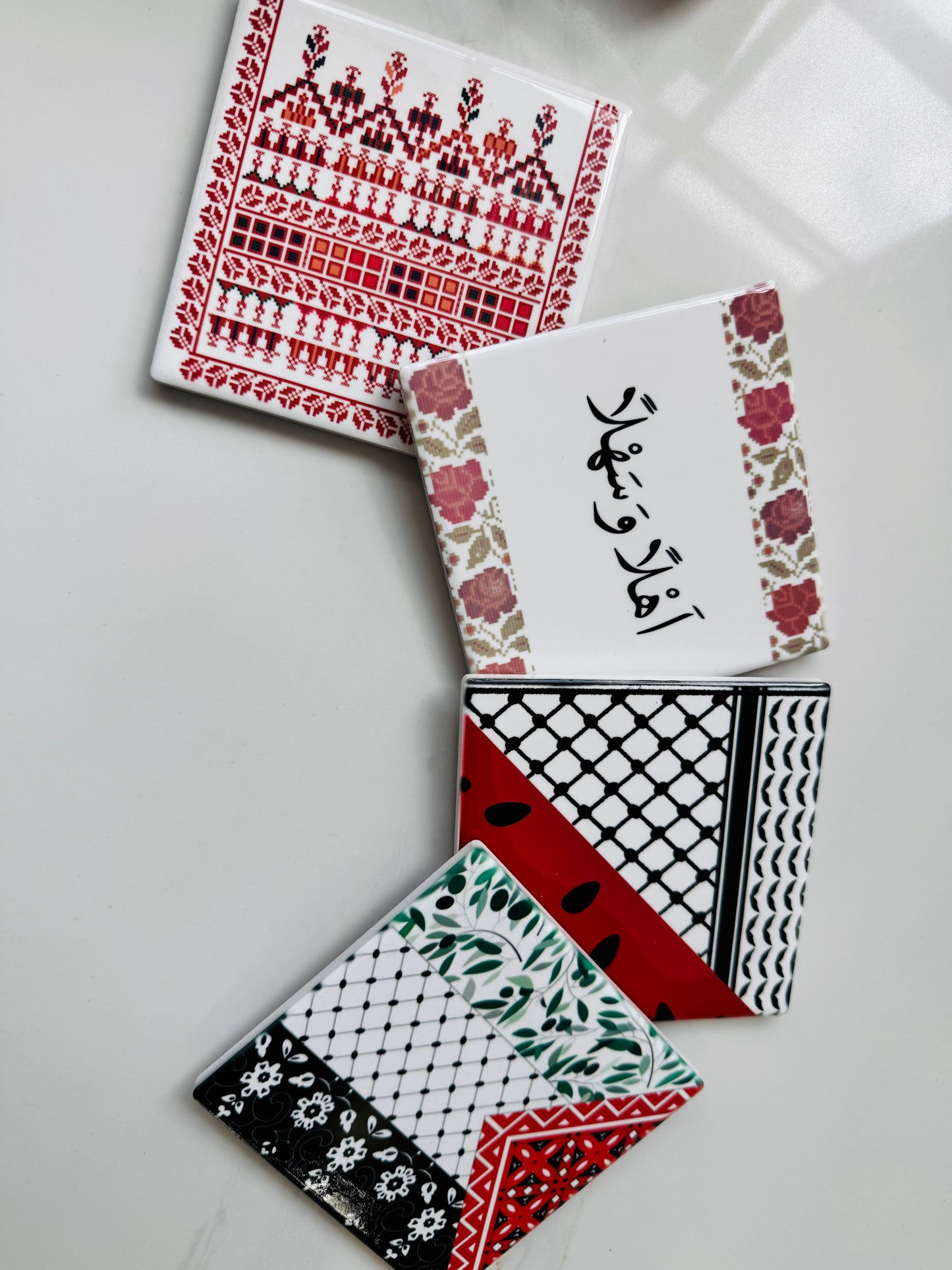 Palestine Coasters Set