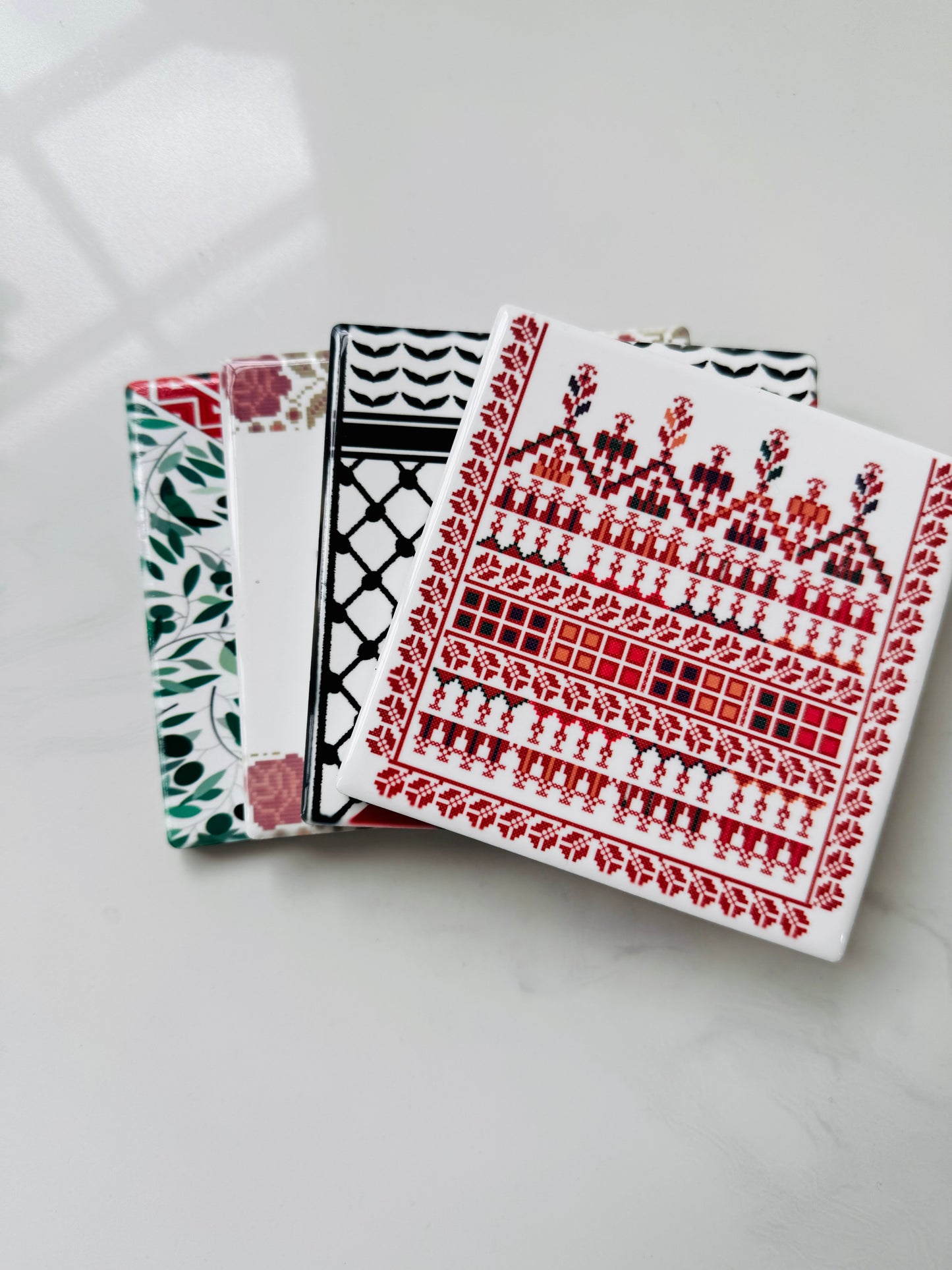 Palestine Coasters Set
