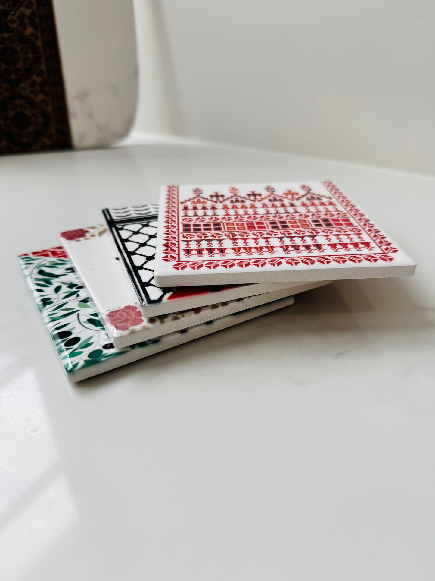 Palestine Coasters Set