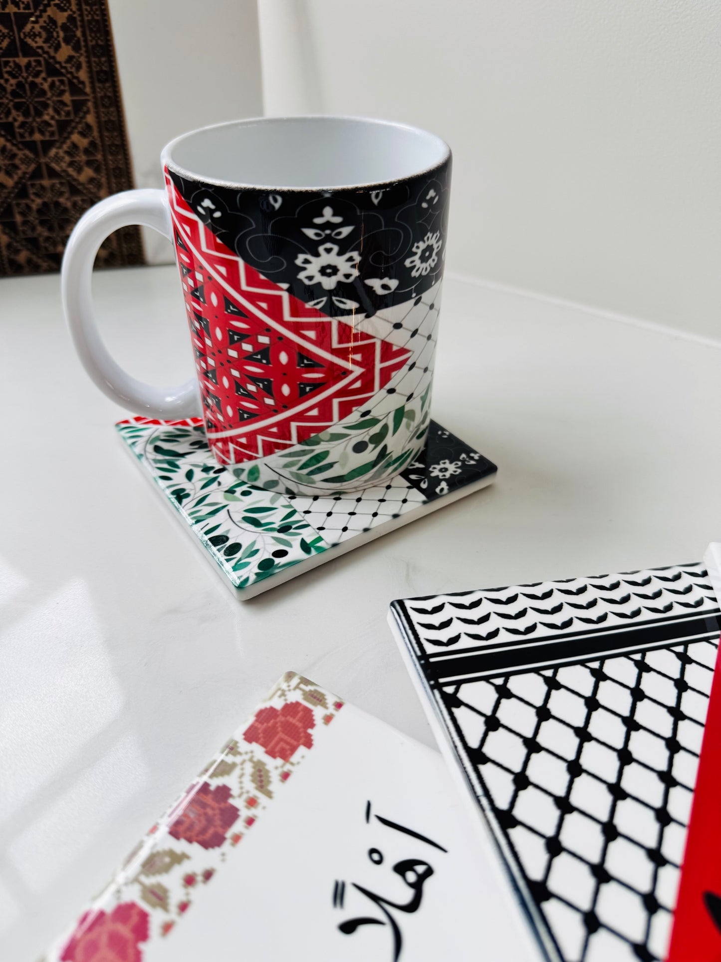 Palestine Coasters Set