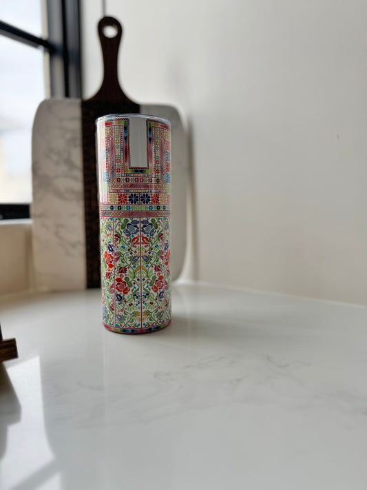 Sitti's Garden thob Tatreez Tumbler