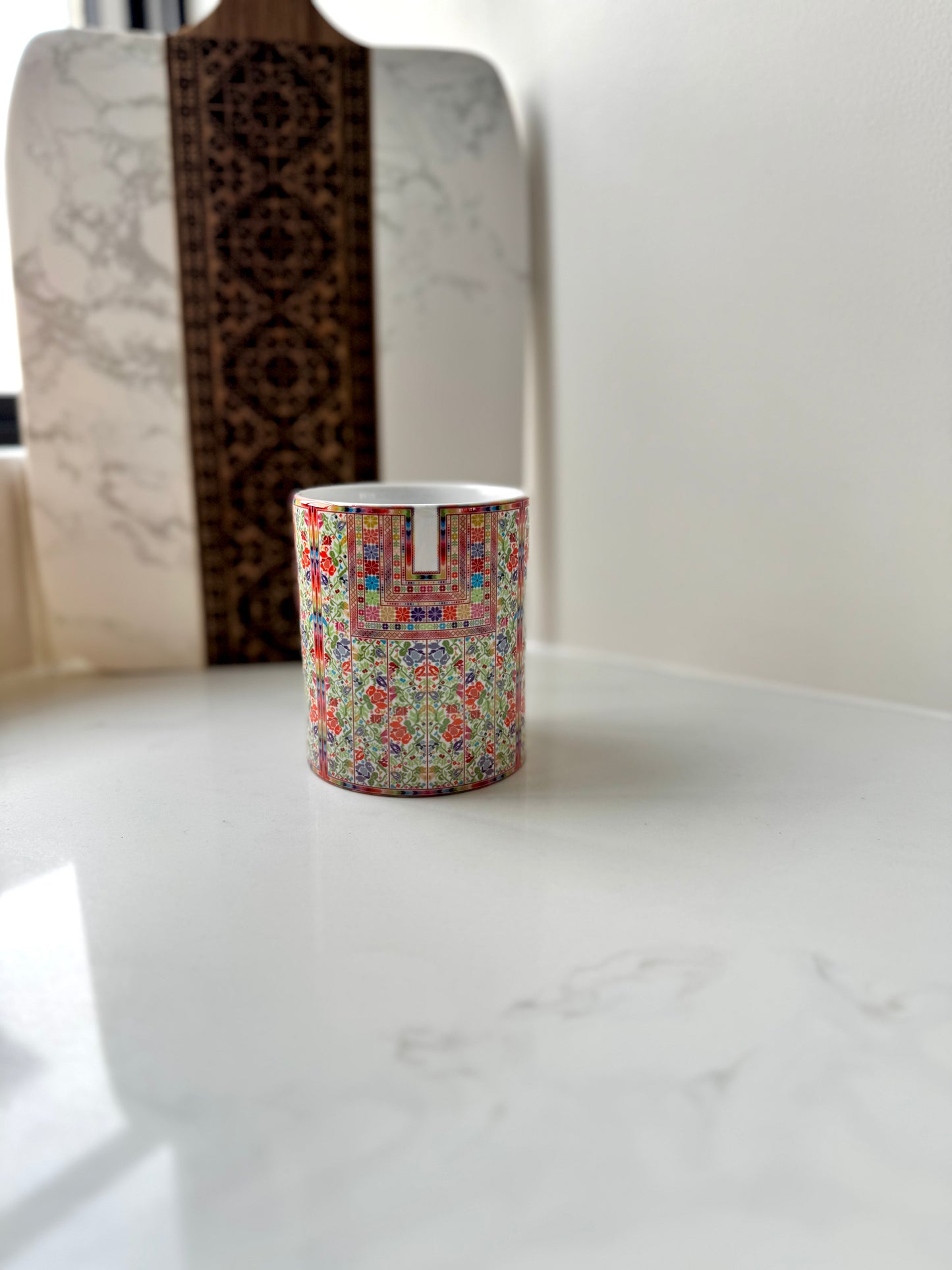 Sitti's Garden thob Tatreez Qabba Mug