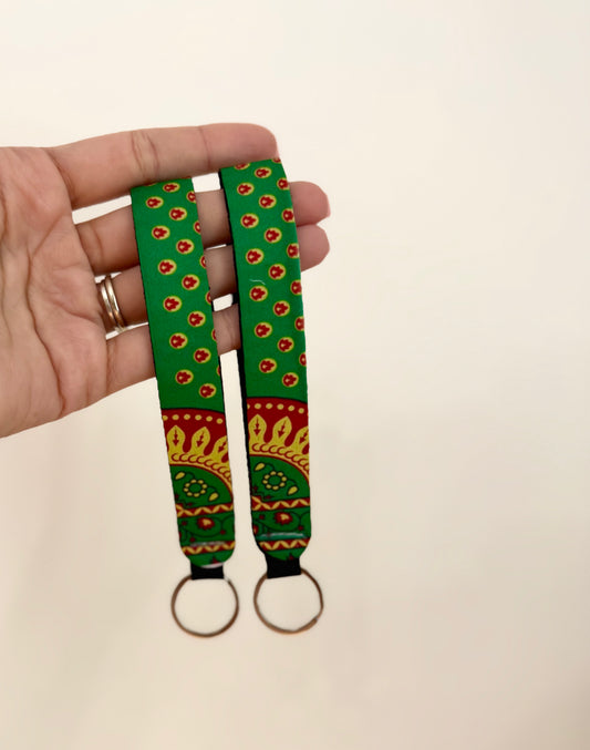 Palestine Asba Wristlet Keychain