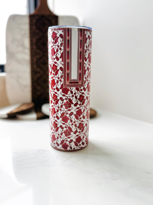 Sitti's Red Poppy Qabba Tumbler