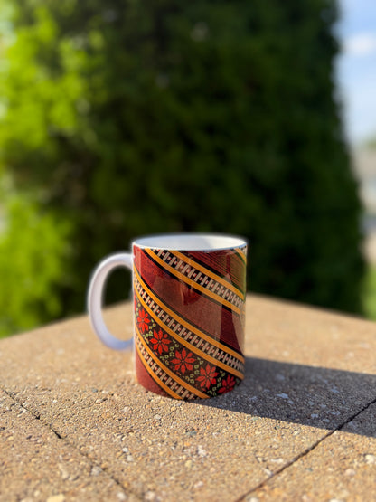Kashmir Tatreez Mug
