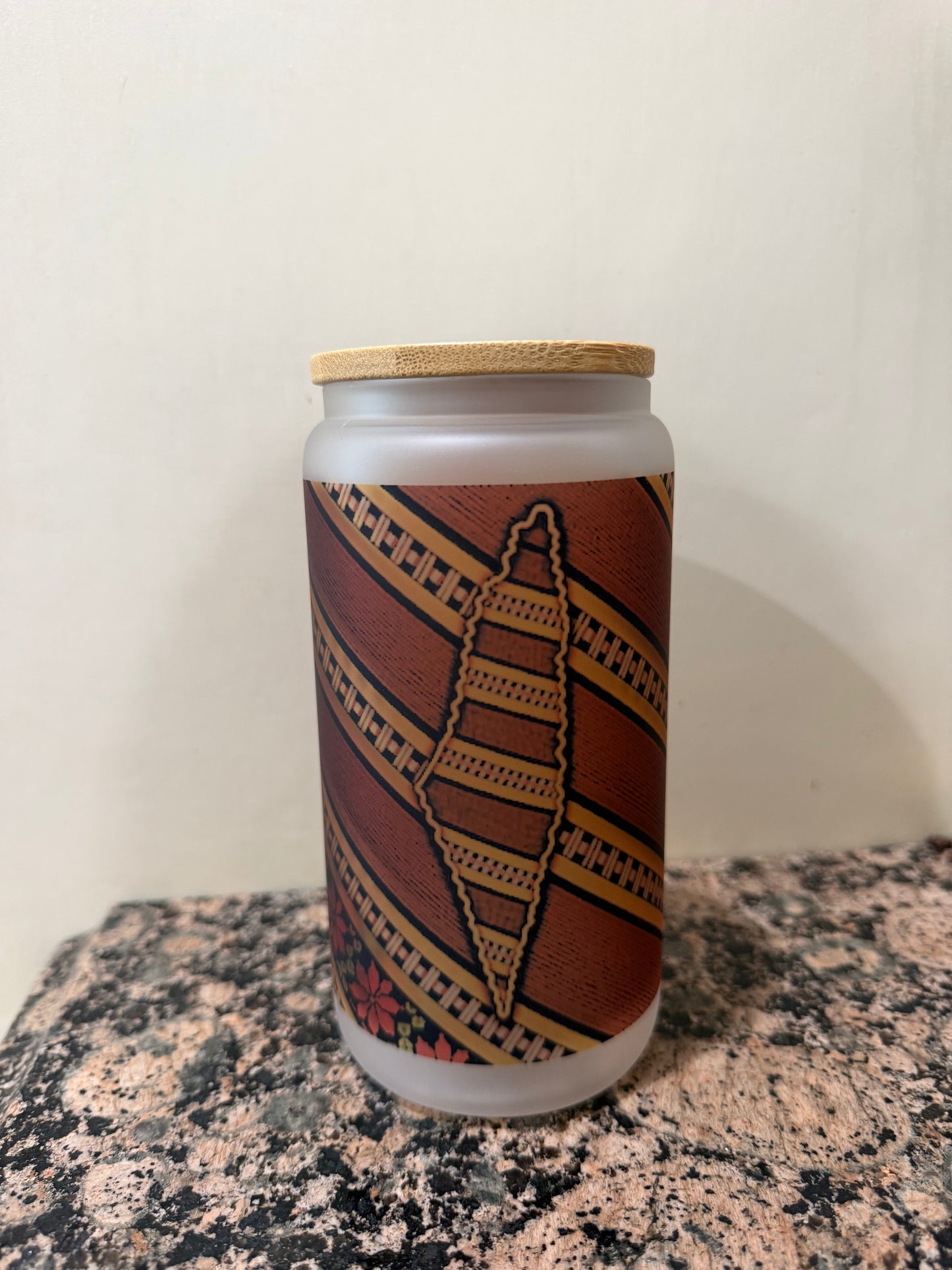 Kashmir x Tatreez Iced Coffee Cup