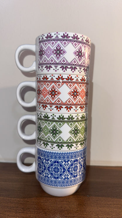 Stackable cups
