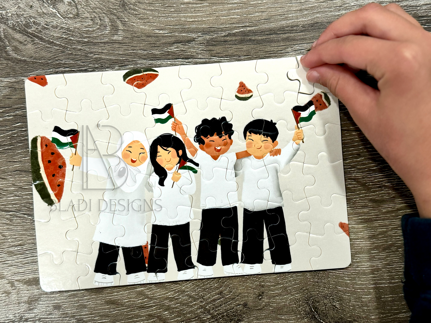 Palestine Kids Puzzle