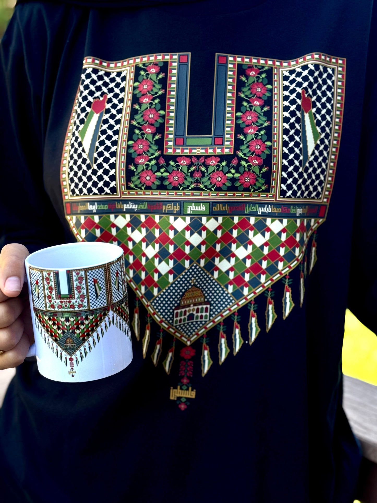 Sitti's Intifada Tatreez Qabba T-shirt