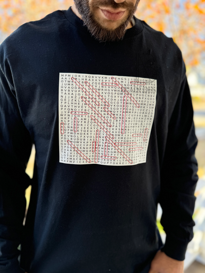 Palestine Word Search Hoodie
