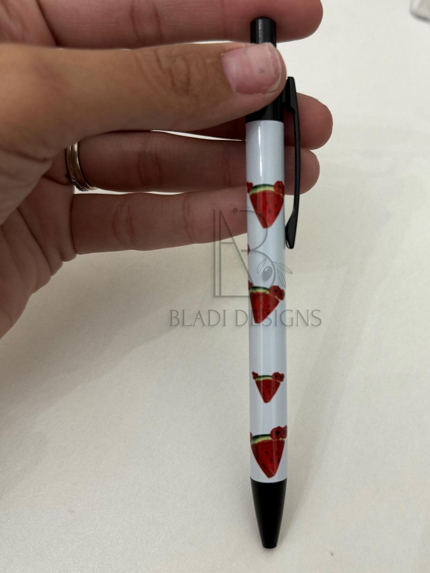 Watermelon Print Pen